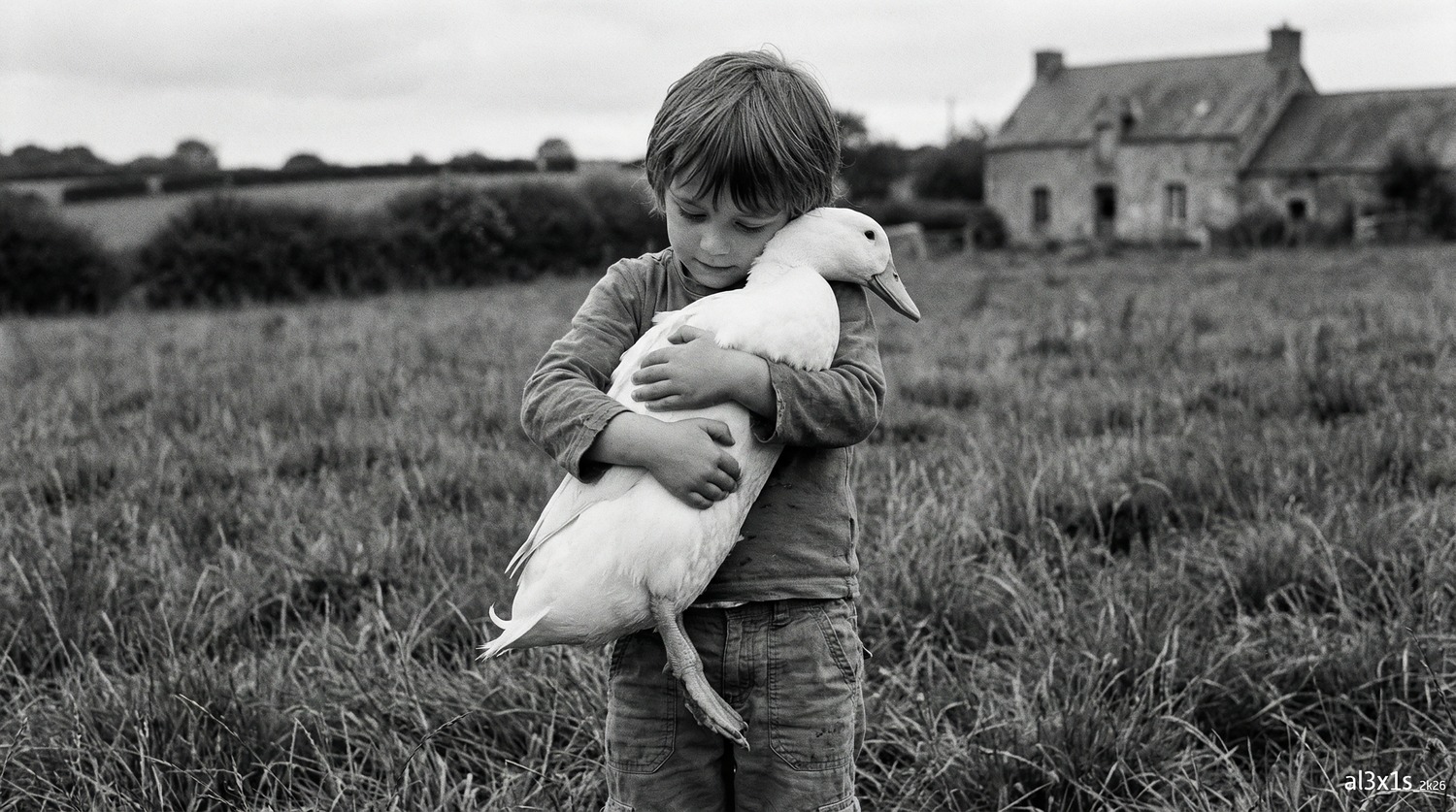 al3x1s — Promptographie N&B #69, série Entre rêves et Réalité, tirage Fine Art édition limitée 1/10